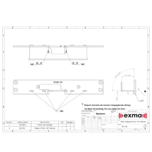 787130: Stolpe EV245-13X vänster