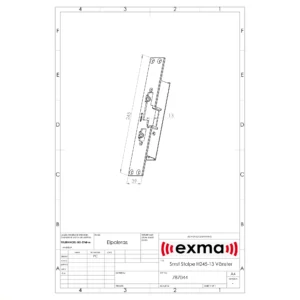 787044: Stolpe H245/13 vänster