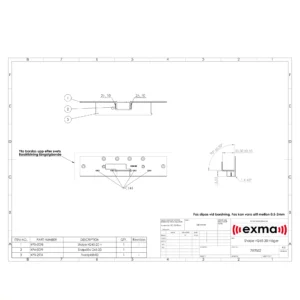 787052: Stolpe H245/20 höger