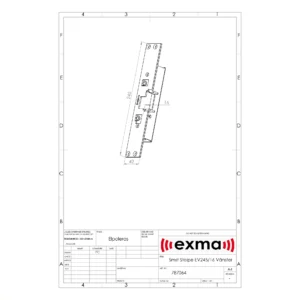 787064: Stolpe EV245-16 vänster