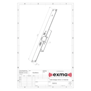 787072: Stolpe R410/13  vänster
